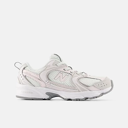 Кроссовки New Balance 530 Bungee, белые с розовым