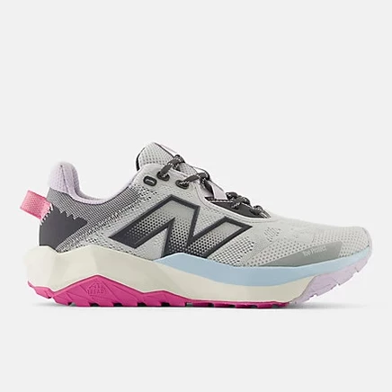Женские кроссовки New Balance DynaSoft Nitrel v6 grey matter with magnet and real pink