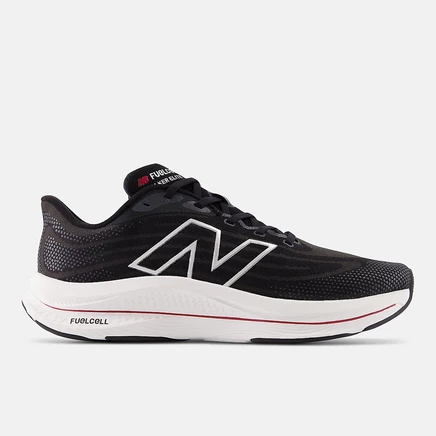 Мужские прогулочные кроссовки New Balance FuelCell Walker Elite, черные с красным