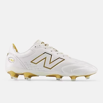 Бутсы New Balance 442 Elite V3, песочно-белые/золотой