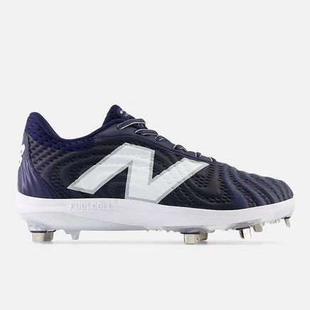 Мужские бейсбольные New Balance 4040v7, темно-синие/белые