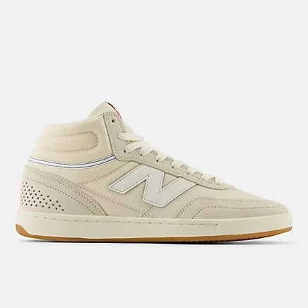 Кеды New Balance Numeric 440 High v2, светло-серые с белым