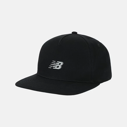 Унисекс 5-панельная кепка New Balance A-Frame, черная