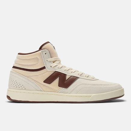 Унисекс кеды New Balance 440 V2, светло-серые с коричневым