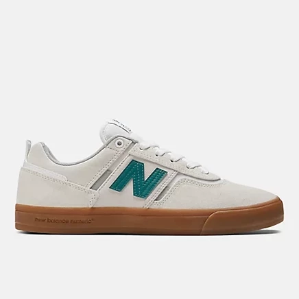 Кеды New Balance NB Numeric Jamie Foy 306, светло-серые с бирюзовым