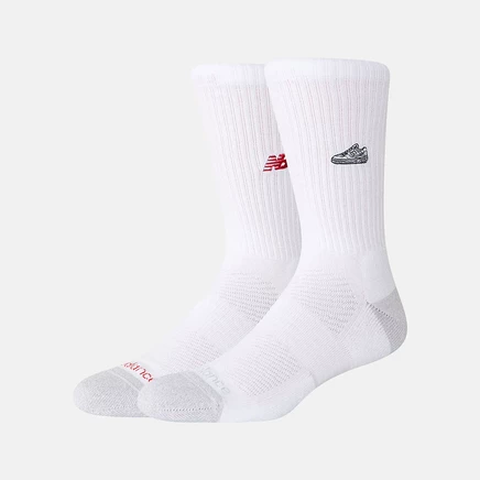 Носки мужские New Balance Active Premium Crew Socks 2 Pack white