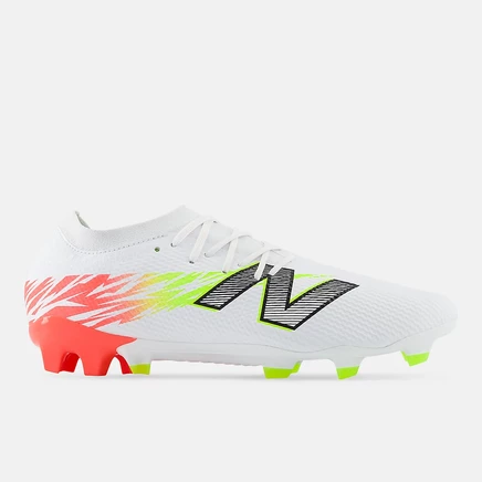 Унисекс бутсы New Balance Furon Team FG V8, белые/красные