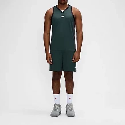 Майка New Balance Basketball Performance Jersey, светло-серая