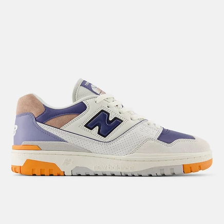 Унисекс кроссовки New Balance 550, бело-тёмно-синие