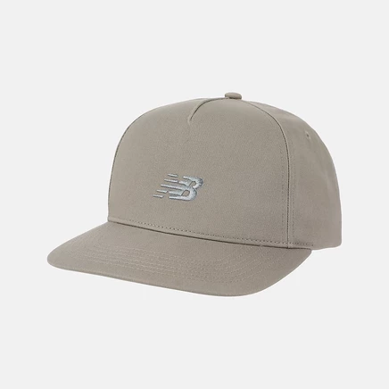 Унисекс кепка New Balance 5-panel с плоским козырьком, песочная