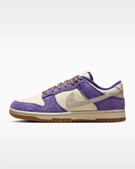 Женские кроссовки Nike Dunk Low WNBA, фиолетово-золотые