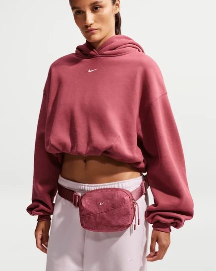 Унисекс поясная сумка Nike Aura, розовая