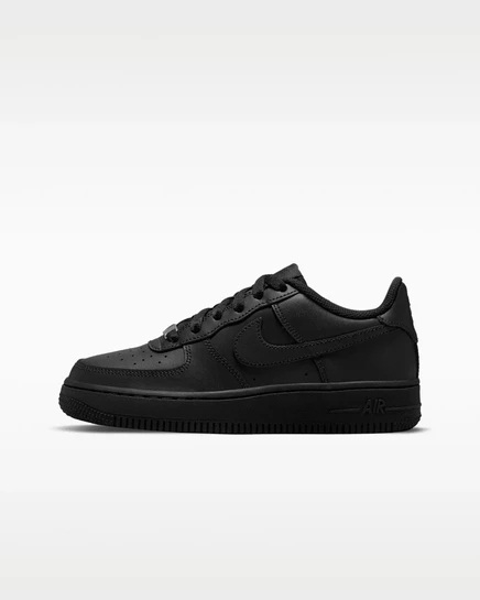 Унисекс кроссовки Nike Force 1 Low детские, черные