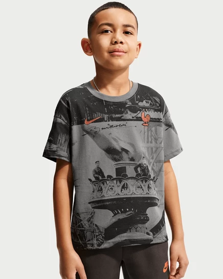 Детская футболка Nike FFF, серая