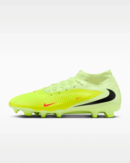 Унисекс бутсы Nike Phantom 6 Academy, малиновый/лайм/черный