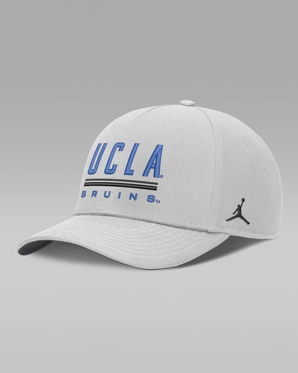 Мужская кепка Jordan UCLA Sideline Practice Rise, серая