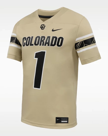 Мужское футбольное джерси Nike Colorado College, team gold