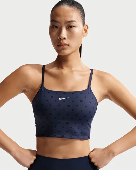 Женский бюстгальтер Nike One, тёмно-синий/черный/белый
