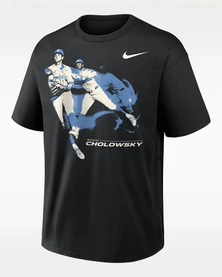 Мужская футболка Nike UCLA Max90 Roch Cholowsky, чёрная