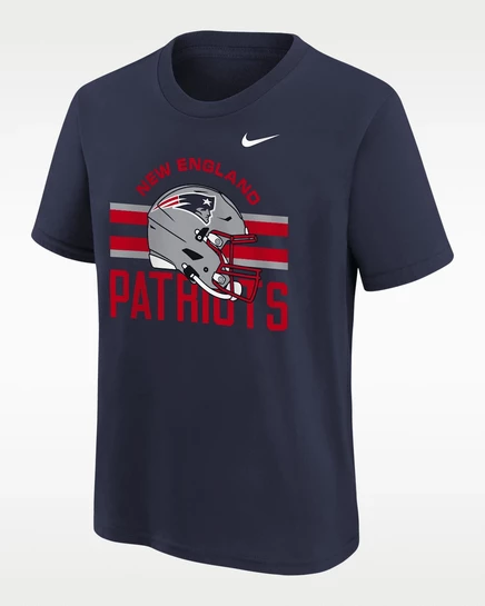 Детская футболка Nike Patriots Team Issue, темно-синяя