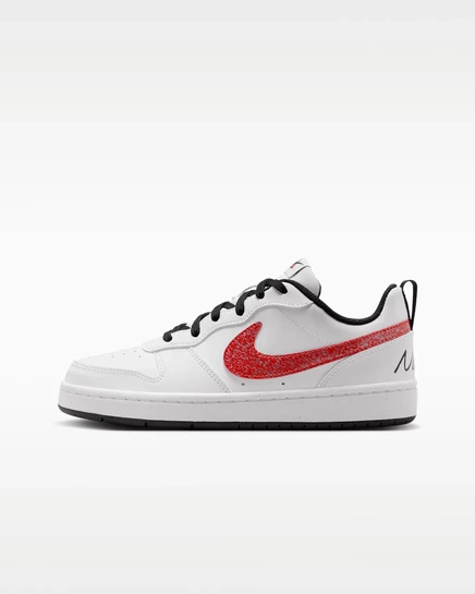 Детские кроссовки Nike Borough, бело-красно-синие