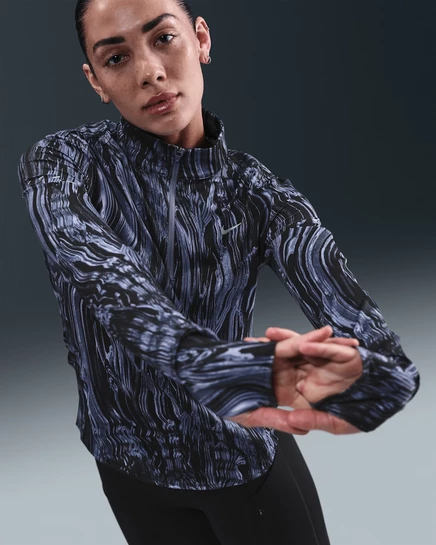 Женский топ Nike Swift Dri-FIT 1/2-zip, индиго