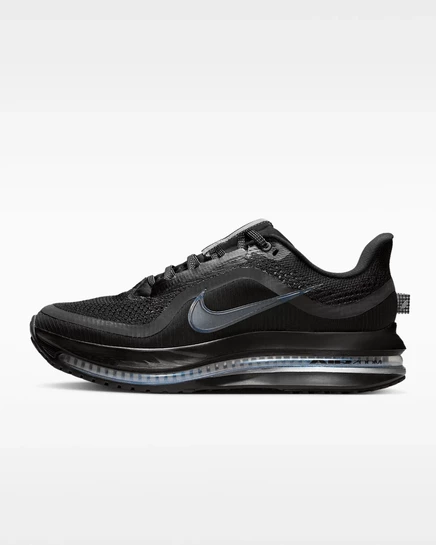 Женские беговые кроссовки Nike Pegasus Premium, черные/металлик серебристый