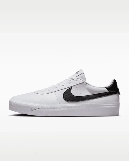 Мужские кроссовки Nike Court Shot, бело-черные
