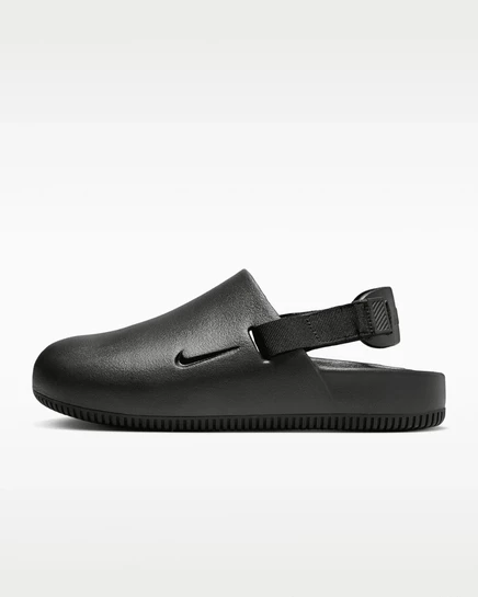 Женские мюли Nike Calm, черные