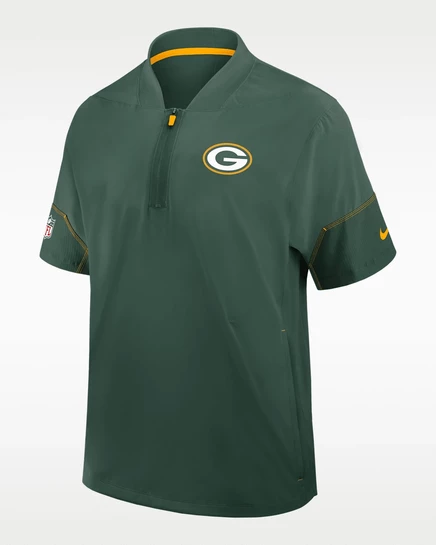 Мужская куртка Nike Sideline Coach Packers, зеленая