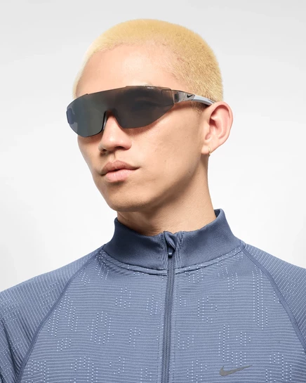 Солнцезащитные очки Nike Athena Edge, серо-хромовые