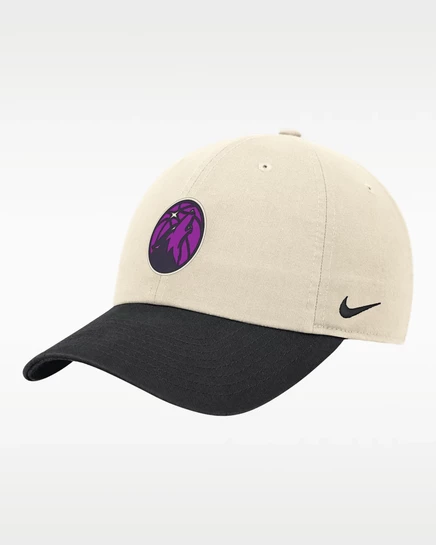 Унисекс кепка Nike Minnesota Timberwolves Club City Edition, натуральная