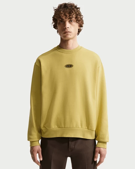 Унисекс свитшот Nike SB Fleece Skate Crew, buff gold