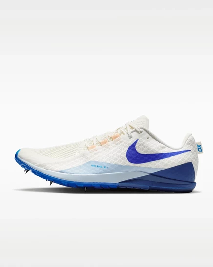 Шиповки Nike Zoom Rival XC 7, бело-синие
