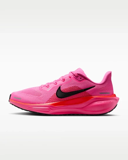 Женские беговые кроссовки Nike Pegasus 41, ярко-розовые