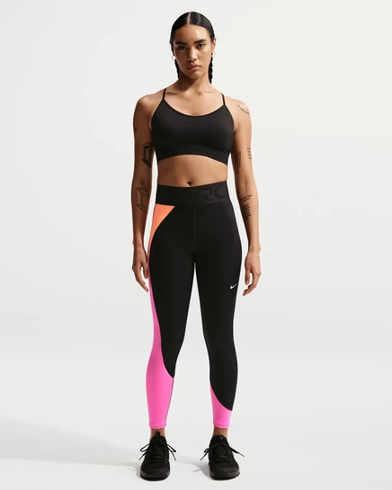 Женские лосины Nike Pro Sculpt с высокой талией, черные