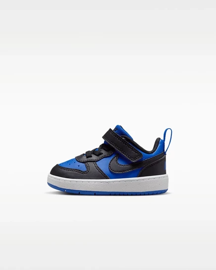 Детские кеды Nike Court Borough Low Recraft, сине-белые