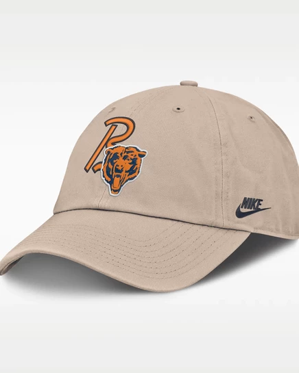 Мужская кепка Nike Chicago Bears Rewind Club, песочная
