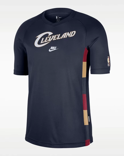 Мужская футболка Nike Cavaliers Dri-FIT, темно-синяя/белая