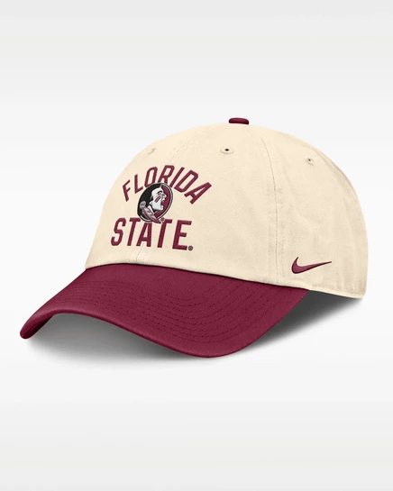 Мужская кепка Nike Florida State Primetime, натуральная