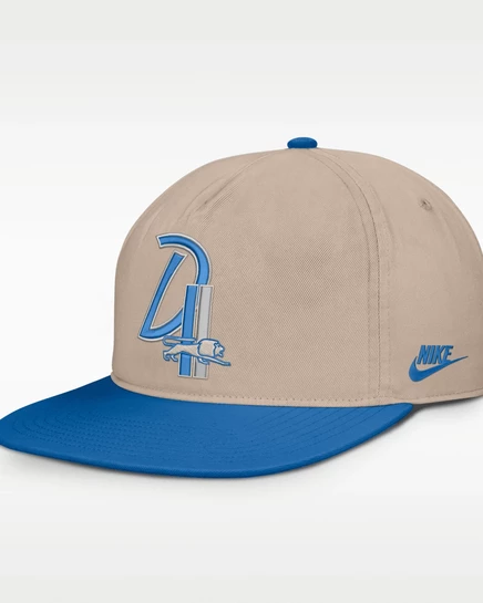Мужская кепка Nike Detroit Lions Rewind Pro, песочная