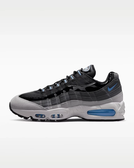 Мужские кроссовки Nike Air Max 95 Big Bubble, черно-синие