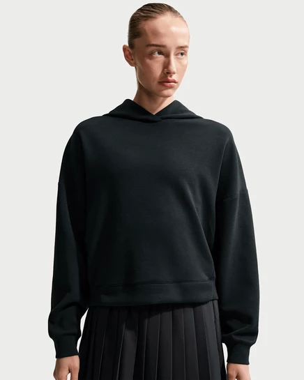 Женское худи Nike 24.7 ImpossiblySoft, черное