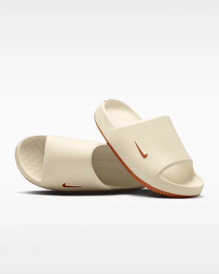 Мужские слайды Nike Calm (Texas), кремовые/оранжевые