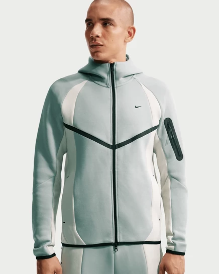 Мужская флисовая куртка Nike Tech, пудровая/бежевая/черная