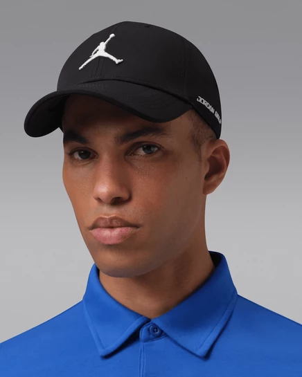 Кепка Jordan Club Dri-FIT структурированная, чёрная/айвори