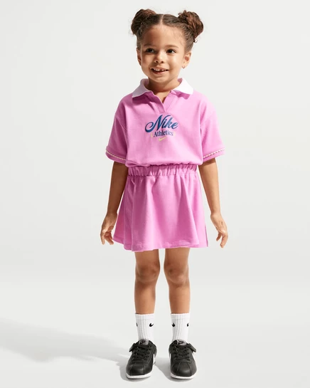 Платье для девочки Nike Tennis Lifestyle, фиолетовое