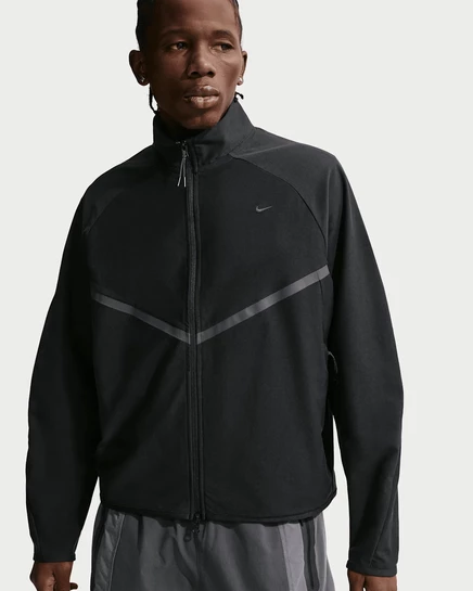 Мужская трековая куртка Nike Tech Shori Knit Dri-FIT, черная