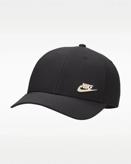 Унисекс кепка Nike Dri-FIT Club, черно-золотая