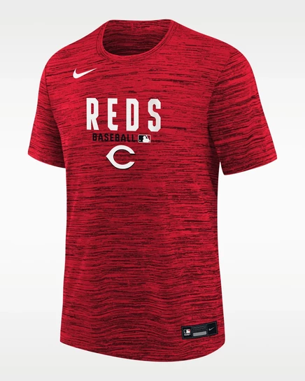 Подростковая футболка Nike Cincinnati Reds Dri-FIT, красная